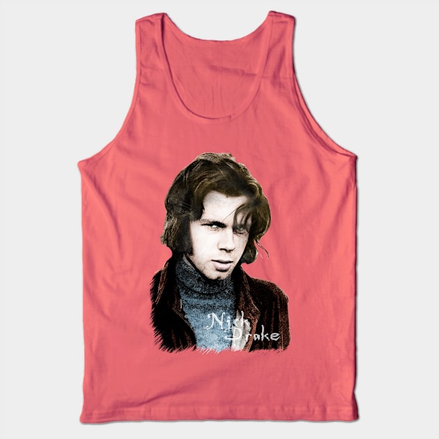 Nick Drake - Bryter Layter Tank Top by The Blue Box